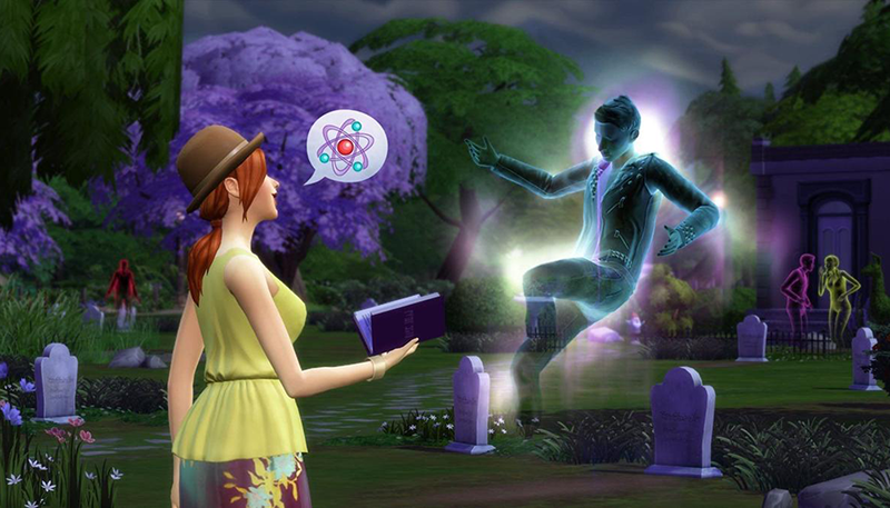 Fantasmas en Los Sims 4: Cómo invocar, domesticar y... sobrevivir